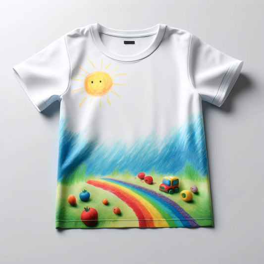 Koszulka z Rysunkiem Dziecka